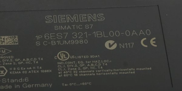 6ES7321-1BL00-0AA0 6ES7321-1BL00-0AA0