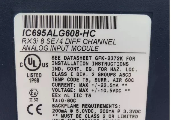 IC695ALG608 IC695ALG608